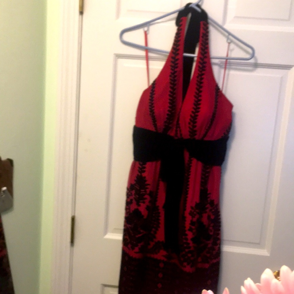 Red and Black Nine West Dress